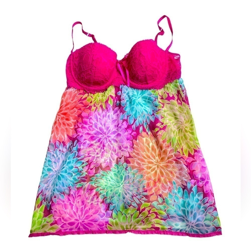La SENZA - Vintage floral balconette babydoll - Picture 3 of 9